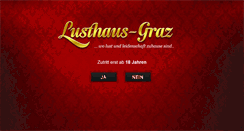 Desktop Screenshot of lusthaus-graz.at